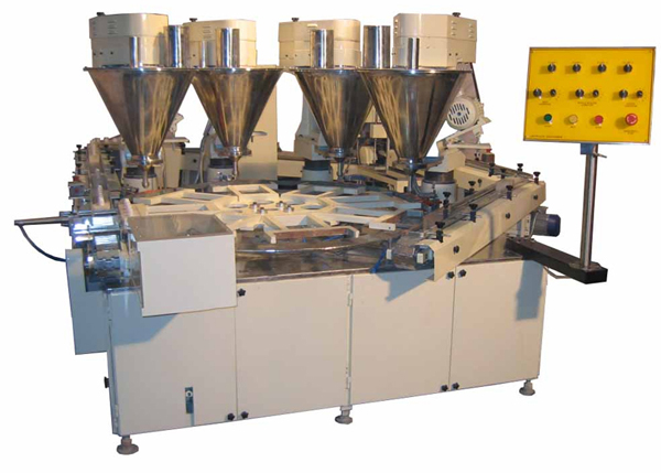 Automatic Four Head Powder Filling Machine